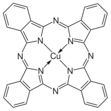 Copper phthalocyanine.svg