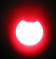 Solar Eclipse March 2006 taken at Coats Observatory.