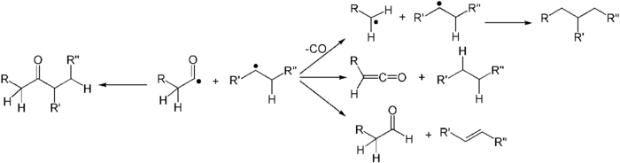 Norrish type I reaction