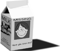 Milk in gable-top carton