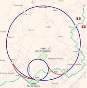 LHC map