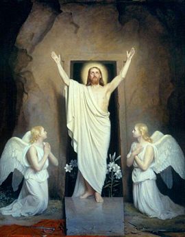 "The Resurrection" by Carl Heinrich Bloch.