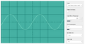 Oscillogram of middle C (262 Hz) (pure tone)