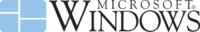 Logo of Microsoft Windows 1.0x versions