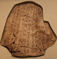 Shang Inscribed Ox Scapula (for divination).jpg
