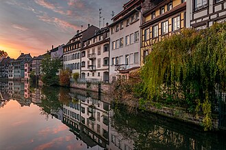Petite France area of Strasbourg