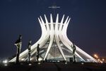 Cathedral of Brasília, Brazil , 1970.