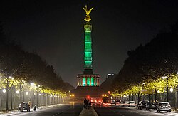 The Victory Column in Tiergarten
