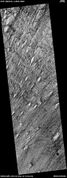 Wide view of layers in Danielson Crater, as seen by HiRISE under HiWish program