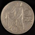 POL 5 złotych rybak 1958.jpg