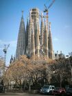 Sagrada Familia in Barcelona became the world's tallest church when a part of its central tower was lifted into place and reached 162.91 m, surpassing Ulm Minster, made by Antonio Gaudi's longtime legacy of the construction progress since 1882.