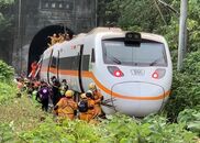 Aftermath of the 2021 derailment in Hualien County, Taiwan