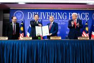 The Kuala Lumpur Peace Accord signing ceremony during the 47th ASEAN Summit in Kuala Lumpur, ending a five-month 2025 Cambodian–Thai border crisis, but it was re-escalated several times.