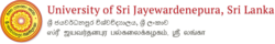 University of Sri Jayewardenepura logo.png