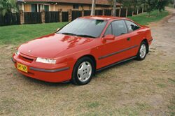 1991 Holden Calibra (YE) coupe (17074961279).jpg