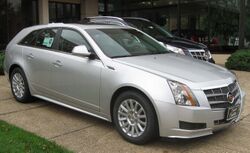 2010 Cadillac CTS wagon front -- 10-30-2009.jpg