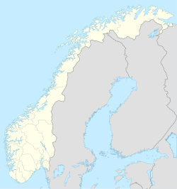 Aurland ubicada en Noruega