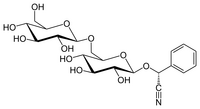 Structure of amygdalin