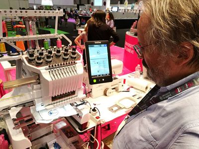 Broderie avec la Brother PR1050X