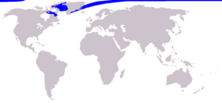 Narwhal range (in blue)