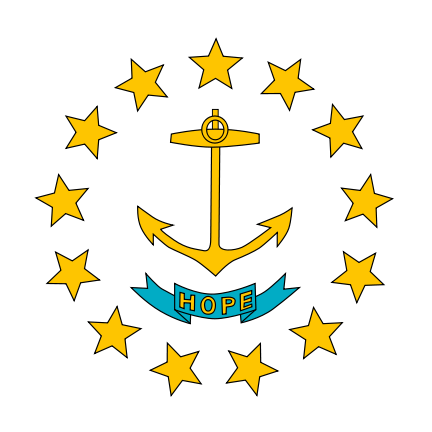 Flag of Rhode Island