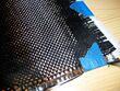 A cloth of woven carbon fibres