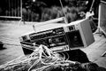 AIWA CA-W30 dual cassette boombox