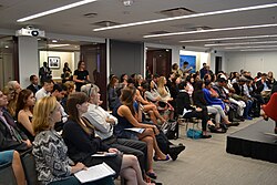 An Image of people meeting for community conservation purpose