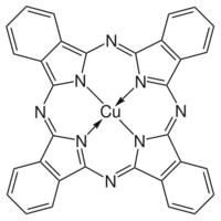 Copper phthalocyanine.svg