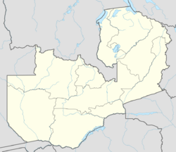 Kasama is located in Zambia