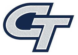 Showing the branding element of interlocking logo.