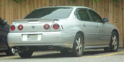 2005 Chevrolet Impala SS photographed in Sault Ste. Marie, Ontario, Canada