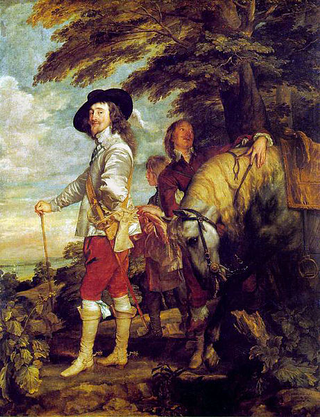 Charles I King of England at the Hunt