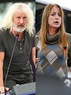 Mick Wallace and Clare Daly