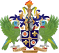 Coat of arms of Saint Lucia