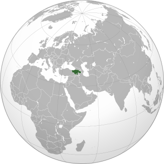 Location of United Armenia