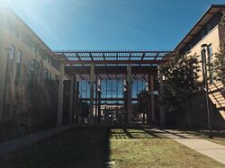 Alvarez Hall formerly known as San Saba