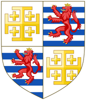 Lusignans as the Kings of Cyprus and Jerusalem.