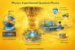 Experimental quantum physics: qubits, dilution refrigerators, quantum communication, and laboratory systems.