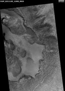 Wide view of field of intersecting dunes, as seen by HiRISE under HiWish program