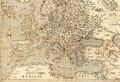 Map of Europe from 1570