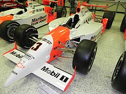 Indianapolis 500 winning car of Helio Castroneves in 2002 (IR-02).