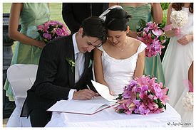 Bride and groom signing the book.jpg