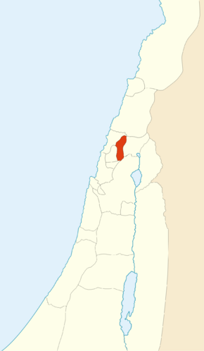 Lordship of Toron in 1187