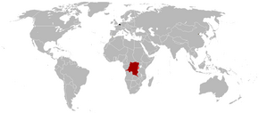 Map of Belgium's colonies at their maximum extent.