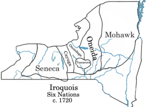 Iroquois Six Nations c. 1720