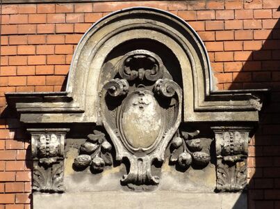 Pediment detail