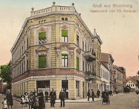 The house on a postcard in 1910