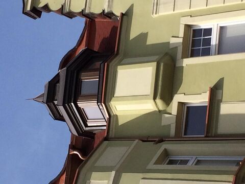 Tented roof