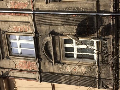 Detail of the facade